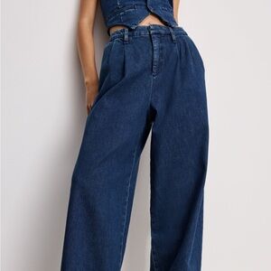 Good American Dark Blue Women Jeans